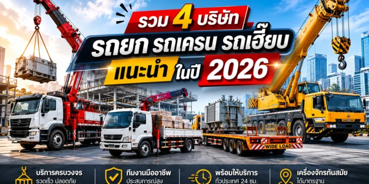 รถยก รถเครน รถเฮี๊ยบ